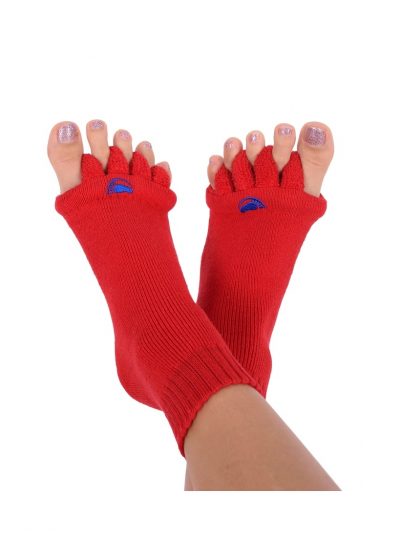 Adjustačné ponožky červené