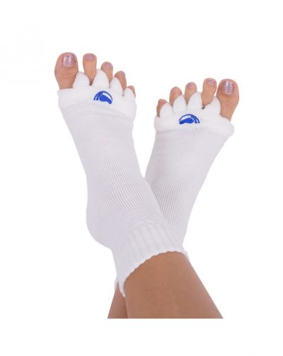 Adjustačné ponožky biele