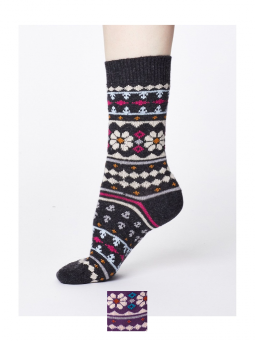 Vlnené ponožky Viktoir