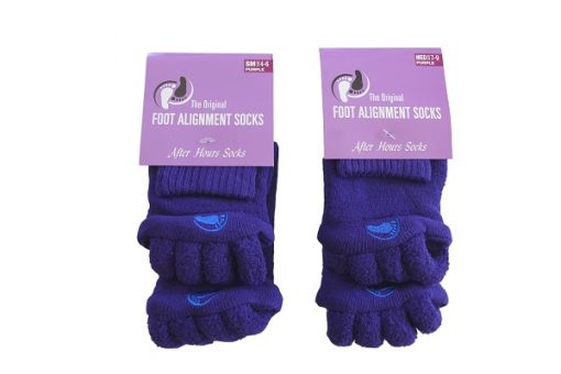 Adjustačné ponožky fialové
