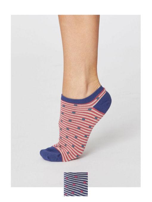 Členkové ponožky Bodky a pásiky