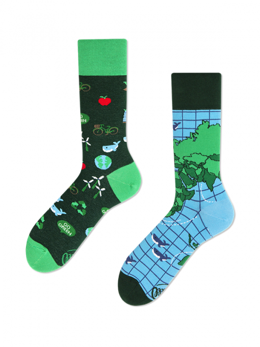 Veselé ponožky Planéta Zem