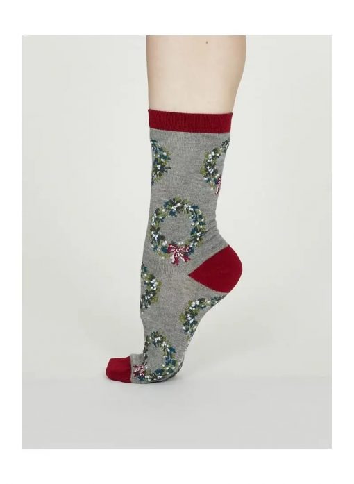 Ponožky Vianočný veniec