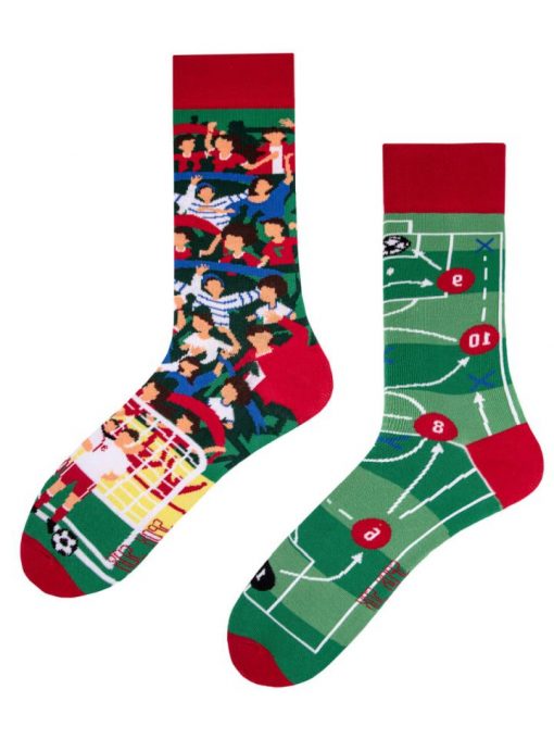 Veselé ponožky Futbalový fanúšik - Spox Sox