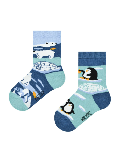 Detské ponožky Tučniak a polárny maco