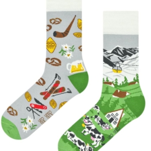 Veselé ponožky Na horách – Spox Sox