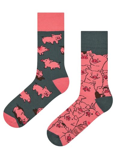 Veselé ponožky Prasiatko - Spox Sox